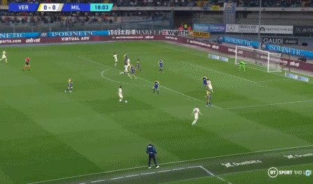 【意甲】托纳利生日梅开二度 米兰3比1维罗纳仍领跑