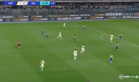 【意甲】托纳利生日梅开二度 米兰3比1维罗纳仍领跑