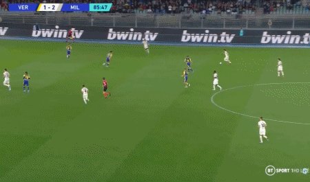 【意甲】托纳利生日梅开二度 米兰3比1维罗纳仍领跑